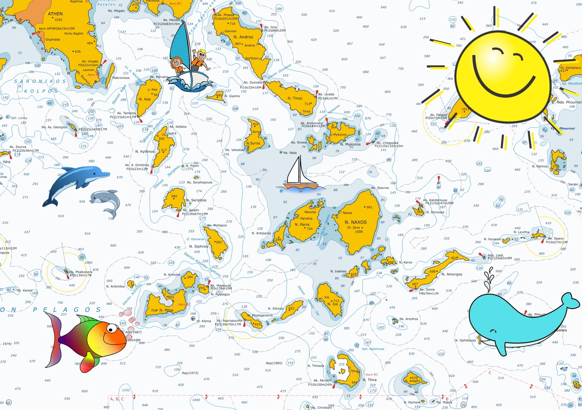 vacanze in barca nelle cicladi