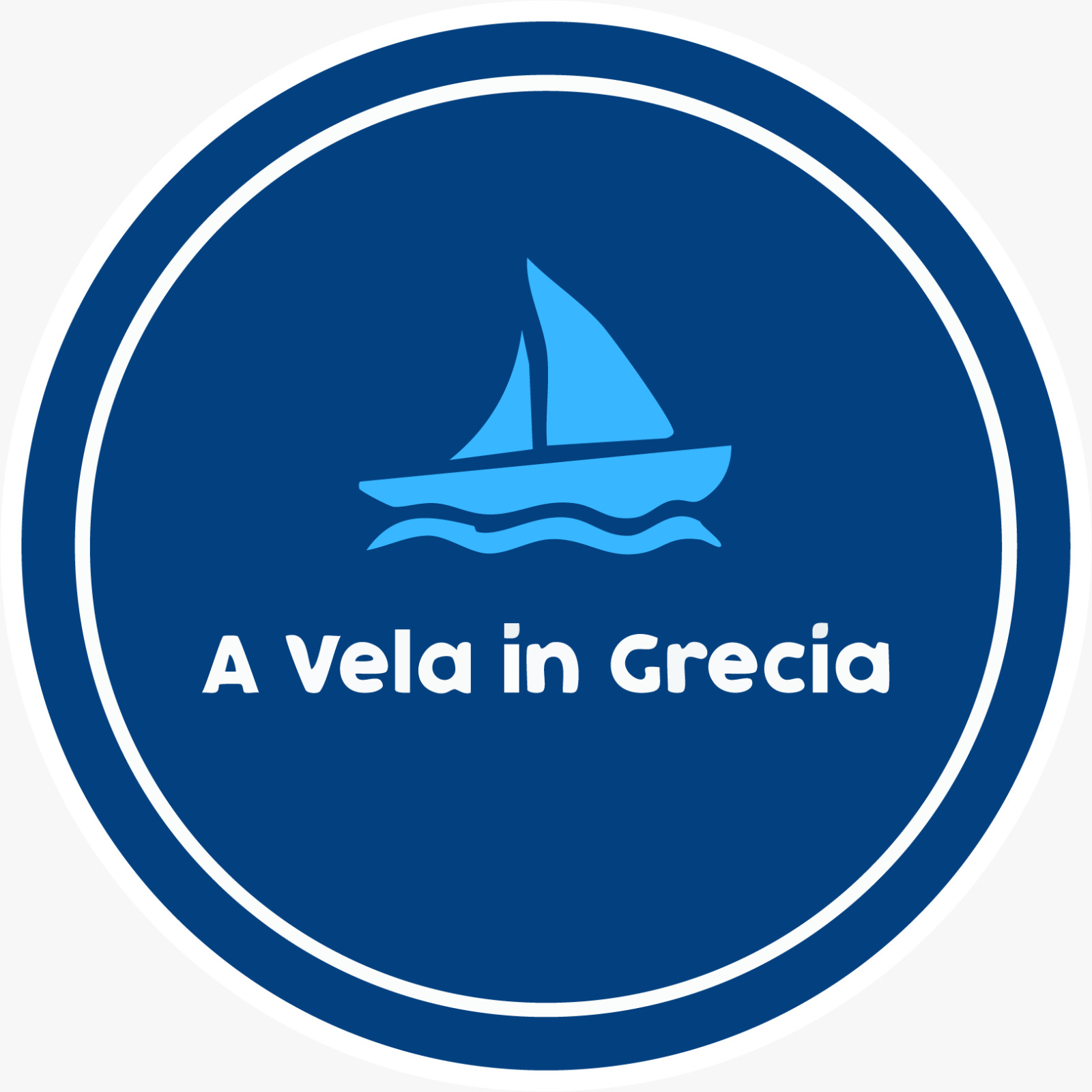 A vele in Grecia Logo